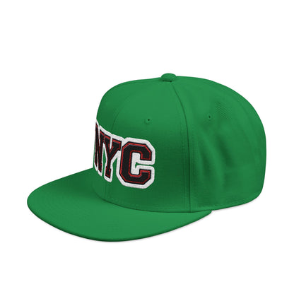 NYC Embroidered Snapback Hat