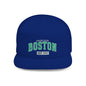 Boston Flat Bill Snapback Hat