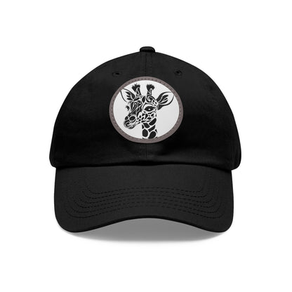 Giraffe Hat with Leather Patch