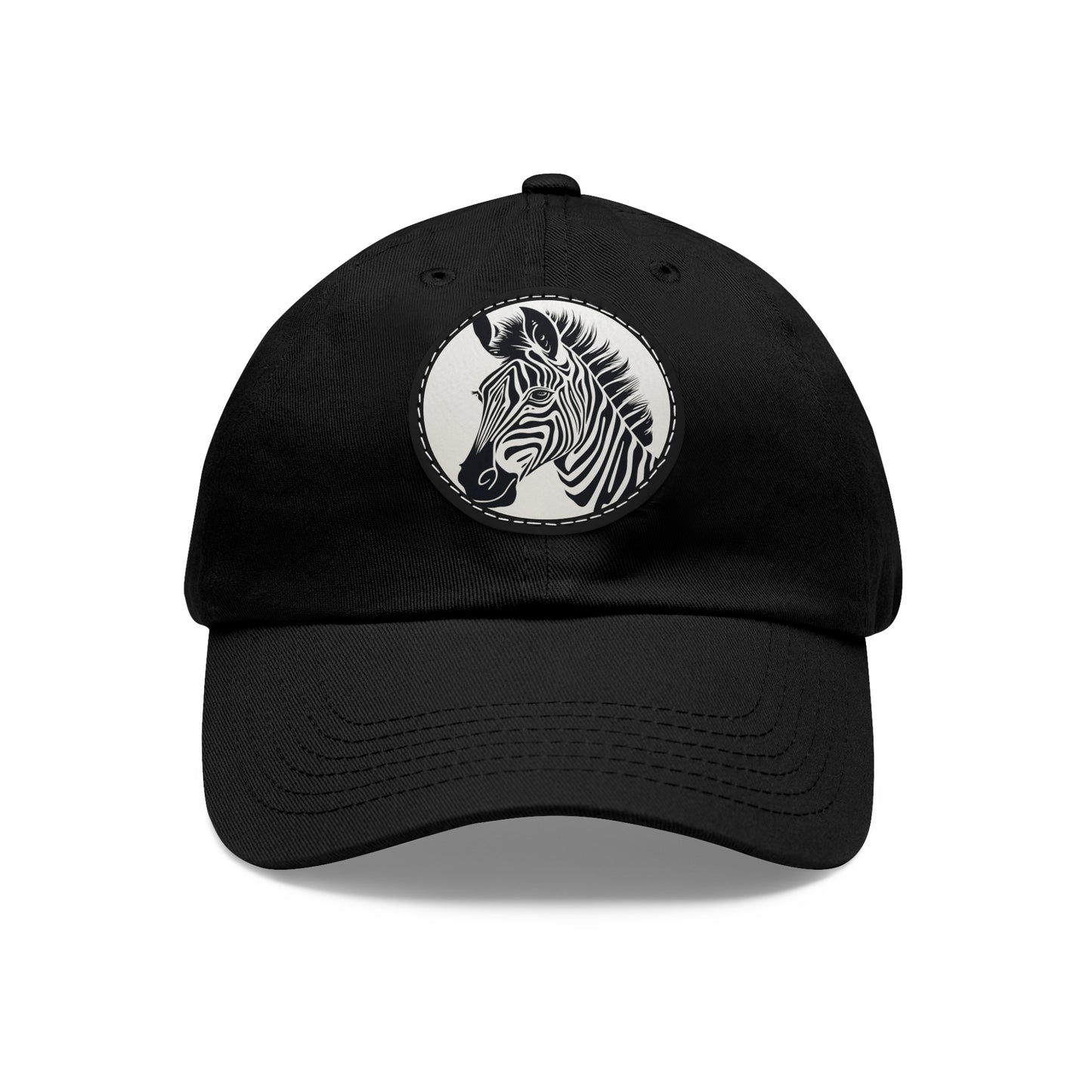 Zebra Embroidered Hat