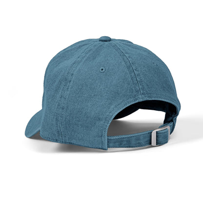 Let's Go Haiti Embroidered Denim Hat