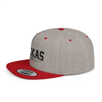Texas Flat Bill Snapback Cap