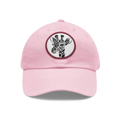 Giraffe Hat with Leather Patch