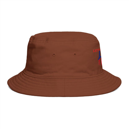 Bucket Hat Retro 'Let's Go Haiti'
