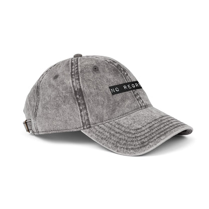 Embroidered "No Regrets" Dad Hat