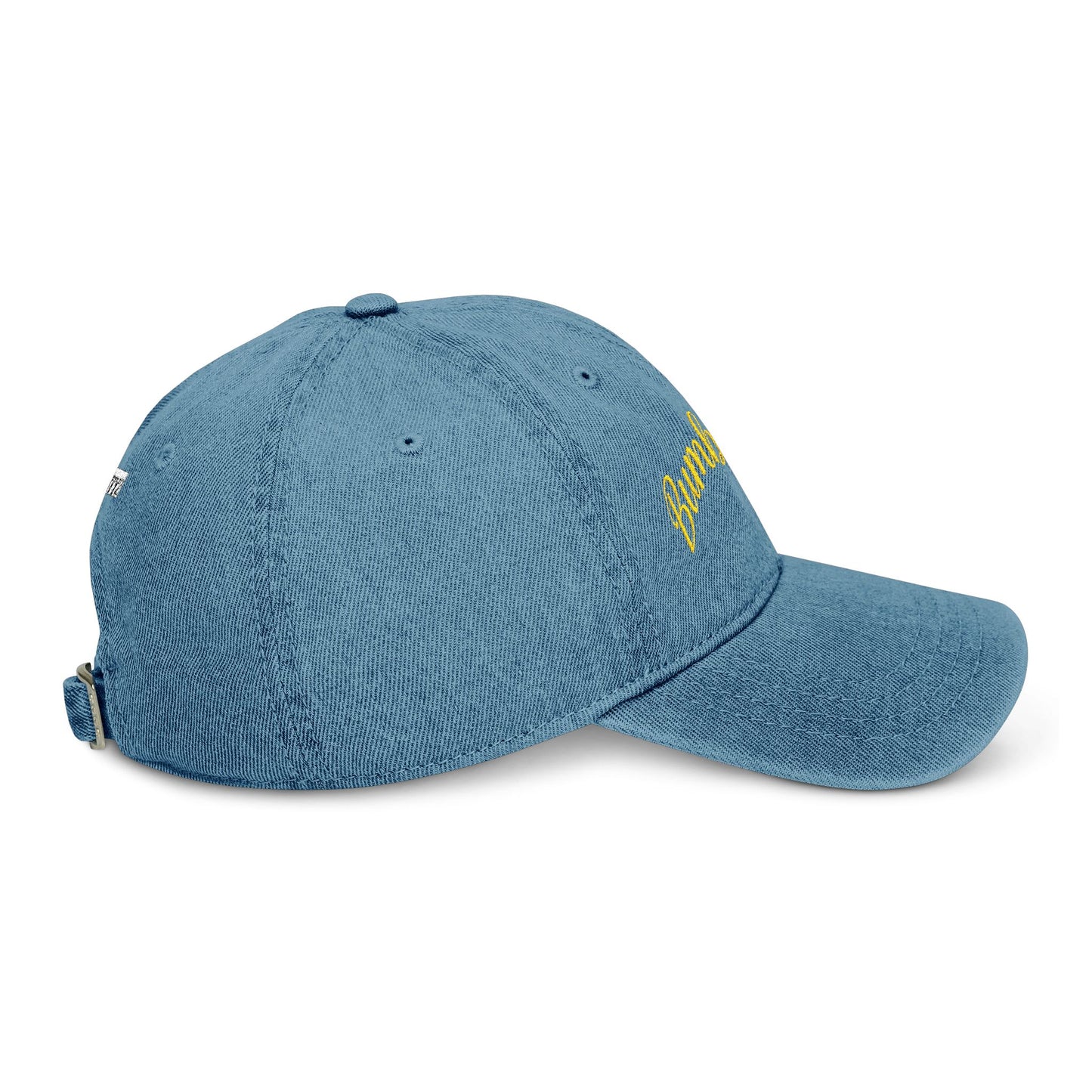 Bumblebee Embroidered Denim Hat