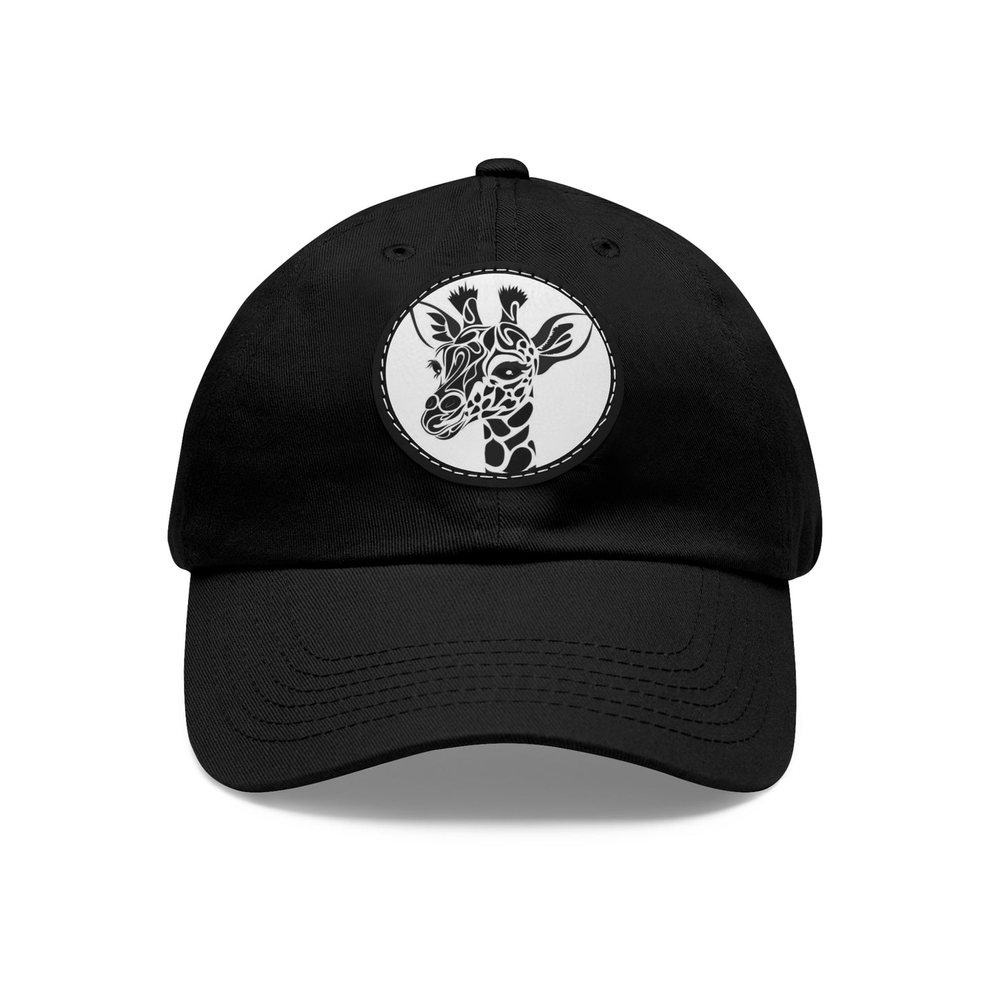 Giraffe Hat with Leather Patch