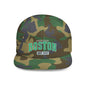 Boston Flat Bill Snapback Hat