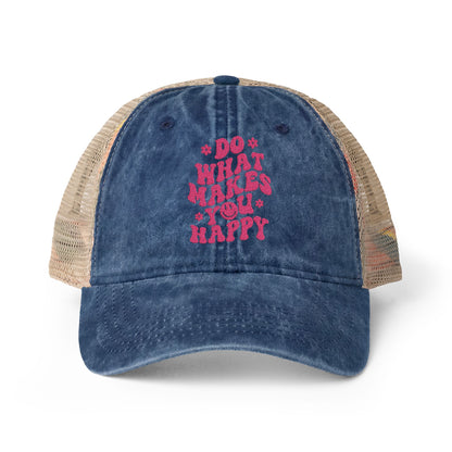 Women's Washed Mesh-Back Cap