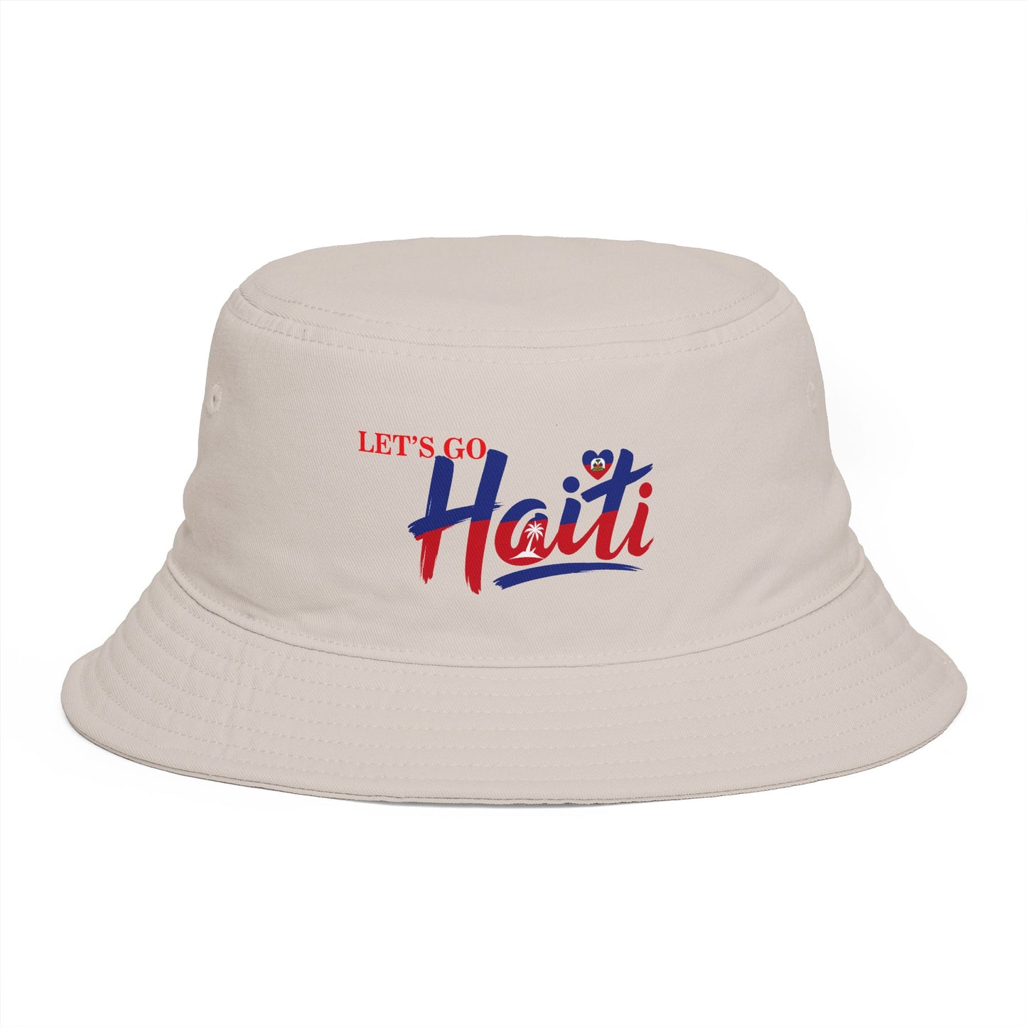 Bucket Hat Retro 'Let's Go Haiti'