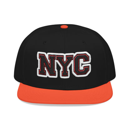 NYC Embroidered Snapback Hat