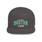 Boston Flat Bill Snapback Hat