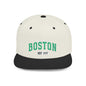 Boston Flat Bill Snapback Hat