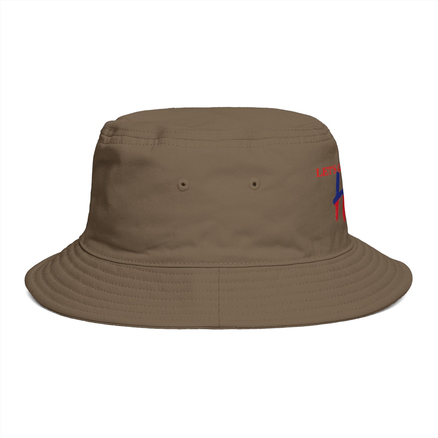 Bucket Hat Retro 'Let's Go Haiti'