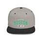 Boston Flat Bill Snapback Hat