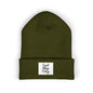 Cozy Embroidered Beanie for Winter Adventures, Fashionable Cuffed Hat for Outdoor Lovers