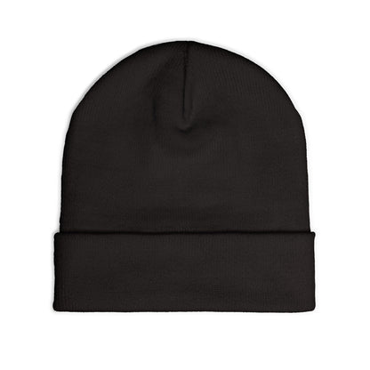 Airplane Embroidered Knit Beanie