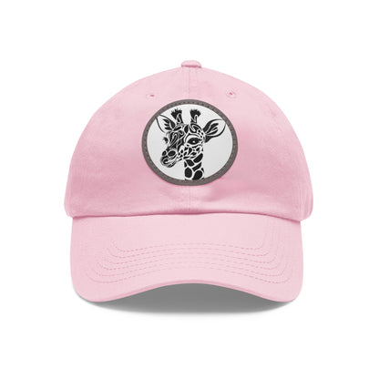 Giraffe Hat with Leather Patch