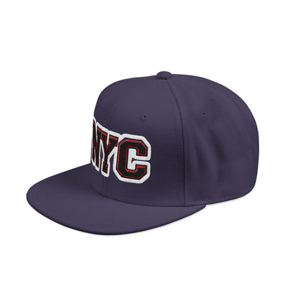 NYC Embroidered Snapback Hat