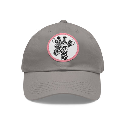 Giraffe Hat with Leather Patch