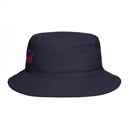Bucket Hat Retro 'Let's Go Haiti'