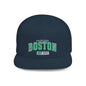 Boston Flat Bill Snapback Hat