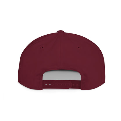 Boston Flat Bill Snapback Hat