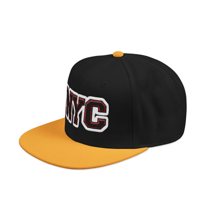 NYC Embroidered Snapback Hat