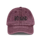 Vintage Cap with "Be Kind" Embroidery, Inspirational Hat, Casual Cap, Motivational Headwear