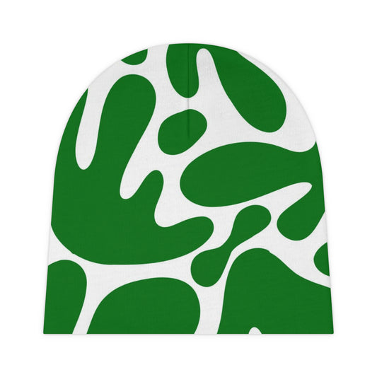 Playful Green Baby Beanie for All Occasions
