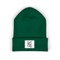 Cozy Embroidered Beanie for Winter Adventures, Fashionable Cuffed Hat for Outdoor Lovers