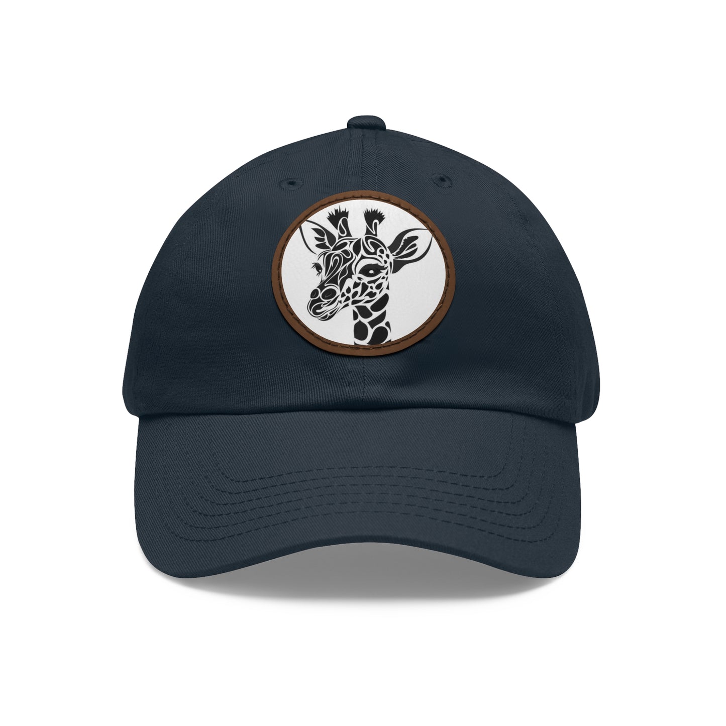 Giraffe Hat with Leather Patch