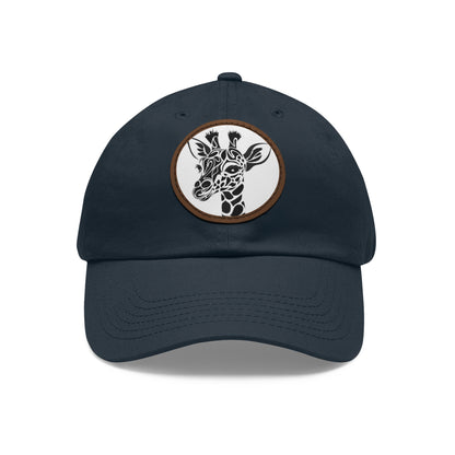 Giraffe Hat with Leather Patch