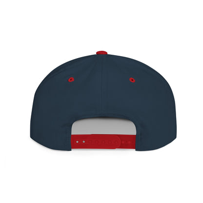 Boston Flat Bill Snapback Hat