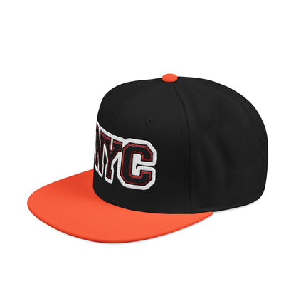 NYC Embroidered Snapback Hat