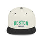 Boston Flat Bill Snapback Hat