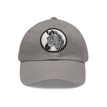 Zebra Embroidered Hat