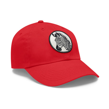 Zebra Embroidered Hat
