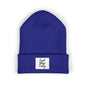 Cozy Embroidered Beanie for Winter Adventures, Fashionable Cuffed Hat for Outdoor Lovers
