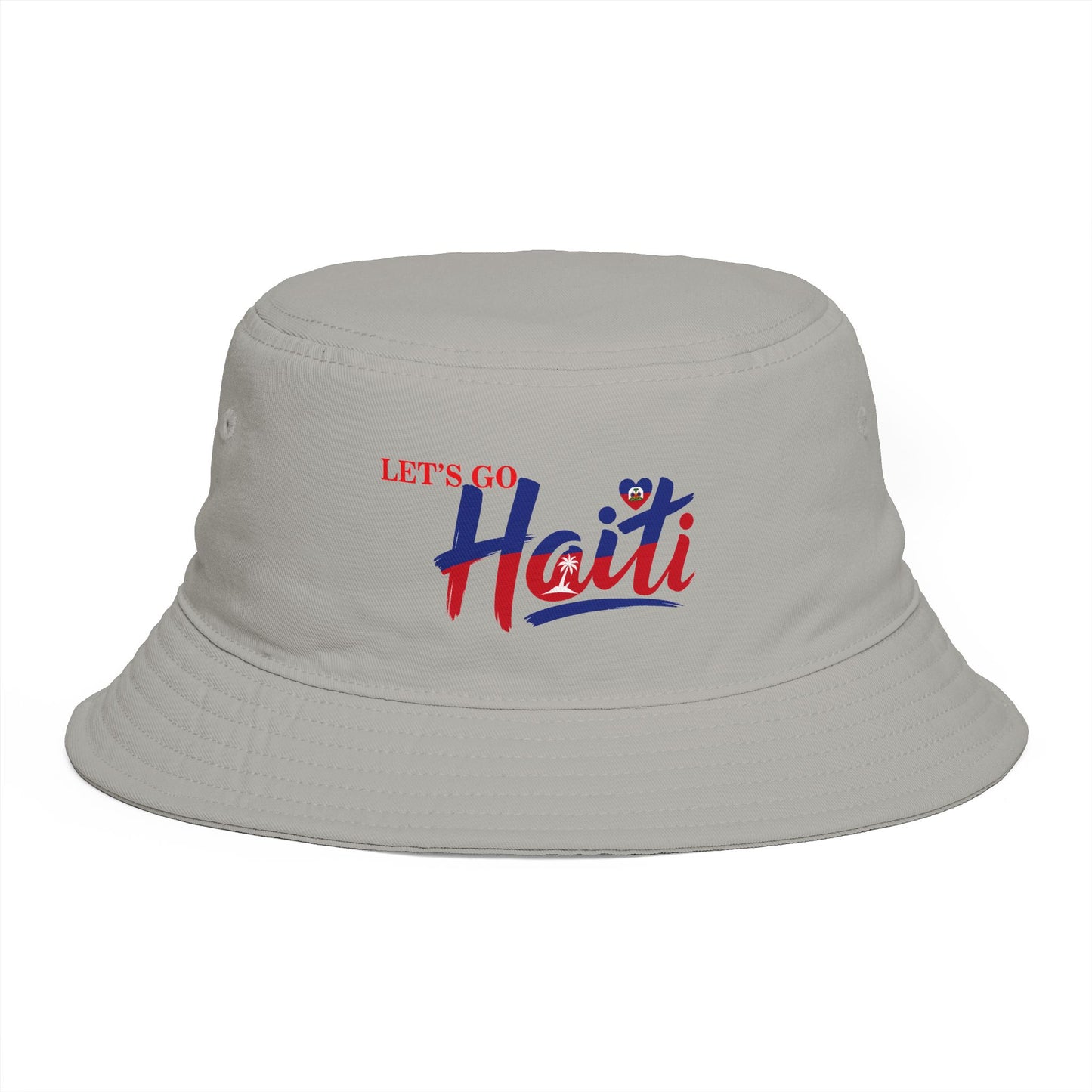 Bucket Hat Retro 'Let's Go Haiti'