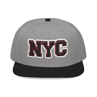 NYC Embroidered Snapback Hat