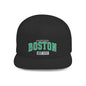 Boston Flat Bill Snapback Hat