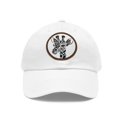 Giraffe Hat with Leather Patch