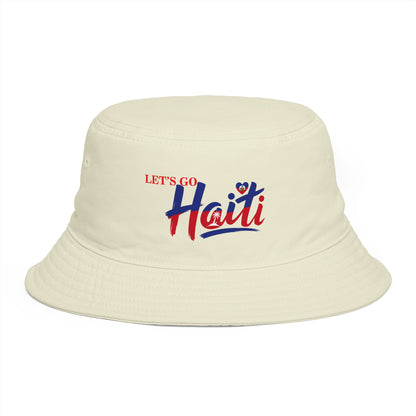 Bucket Hat Retro 'Let's Go Haiti'