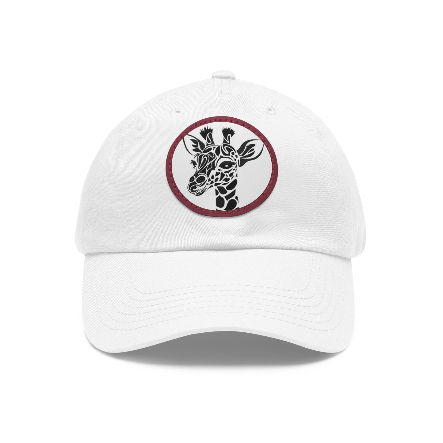 Giraffe Hat with Leather Patch