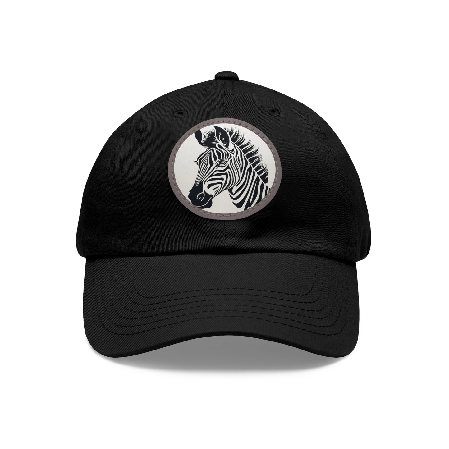 Zebra Embroidered Hat