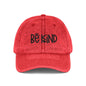 Vintage Cap with "Be Kind" Embroidery, Inspirational Hat, Casual Cap, Motivational Headwear