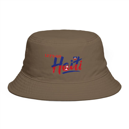 Bucket Hat Retro 'Let's Go Haiti'