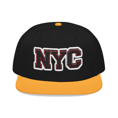 NYC Embroidered Snapback Hat