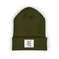 Cozy Embroidered Beanie for Winter Adventures, Fashionable Cuffed Hat for Outdoor Lovers